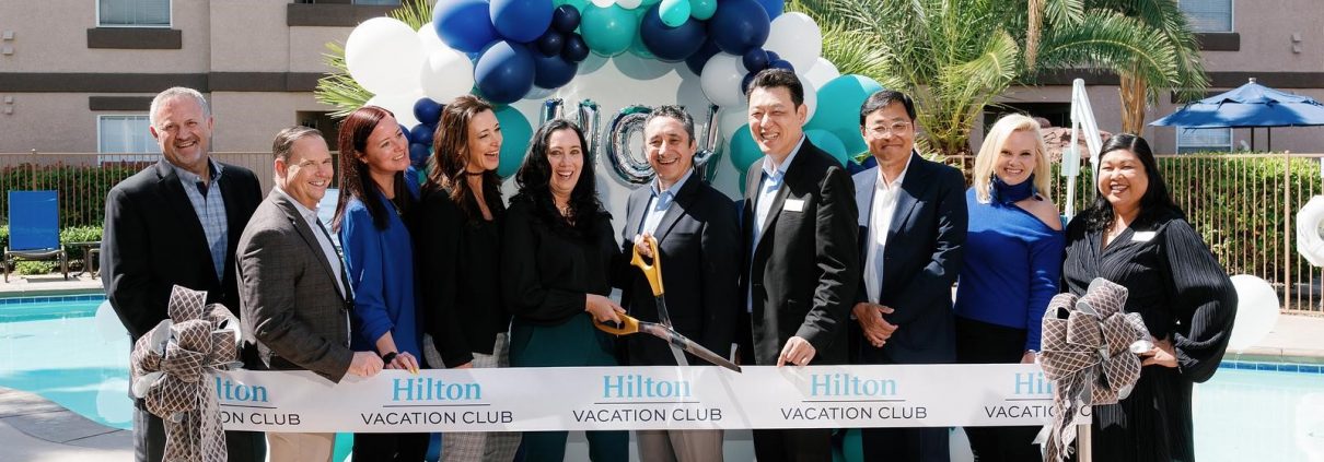 This week, HGV hosted a ribbon cutting ceremony at its newly rebranded property in Las Vegas.